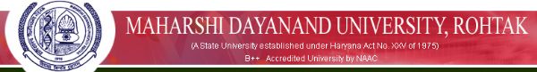 Maharshi Dayanand University (MDU) 2023 - Exam Notifications, Exam Dates, Course, Questions & Answers, Preparation Material